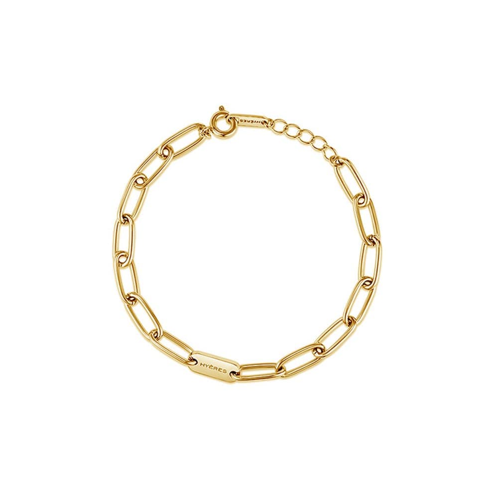 H Edition (Y) Round Tack Chain Bracelet Hl6B36632Yb175