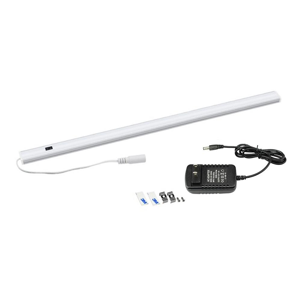 Умный светодиодный кухонный свет DC12V с датчиком взмаха руки, ночник 30/40/50 см, высокая яркость, подсветка для шкафа, гардероба, ящика
