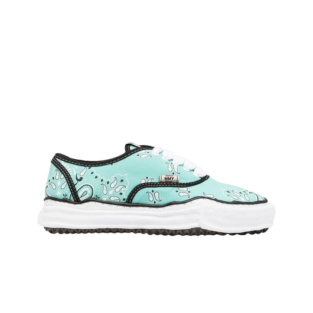 Maison Mihara Yasuhiro Baker Og Sole Bandana Low-top Sneakers Green