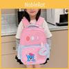 Lightweight Breathable Waterproof Large Capacity Backpack For Kids With Cute Bear Design