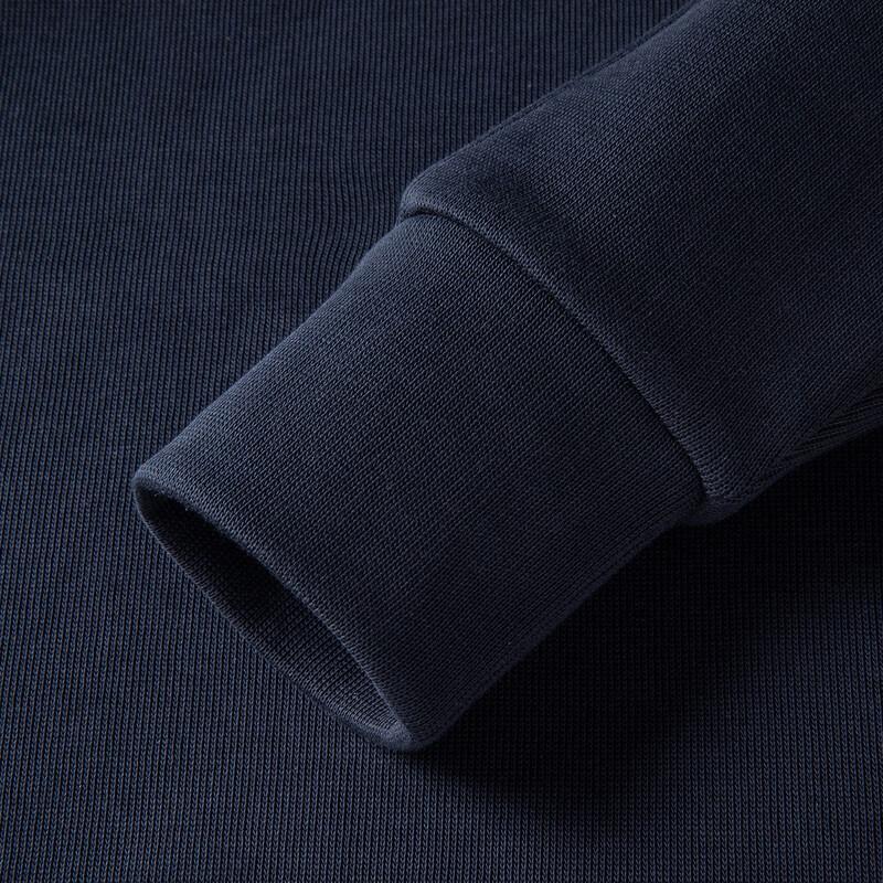 Мужской свитшот из хлопка пима с пэчворком