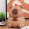 Waterproof Crayon Capybara Piggy Bank Vinyl Safe Deposit Box Capybara Piggy Bank  Home Decoration