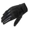 Protective Mesh Gloves Brave Black Dark Gray L for Motorcycles GK-1833