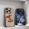 Чехол для телефона 'Однажды на разбитом сердце' для iPhone 11,12,13,14,15,16,17,Pro,Max,Plus,E,Air,Mini IMD Матовый Черный