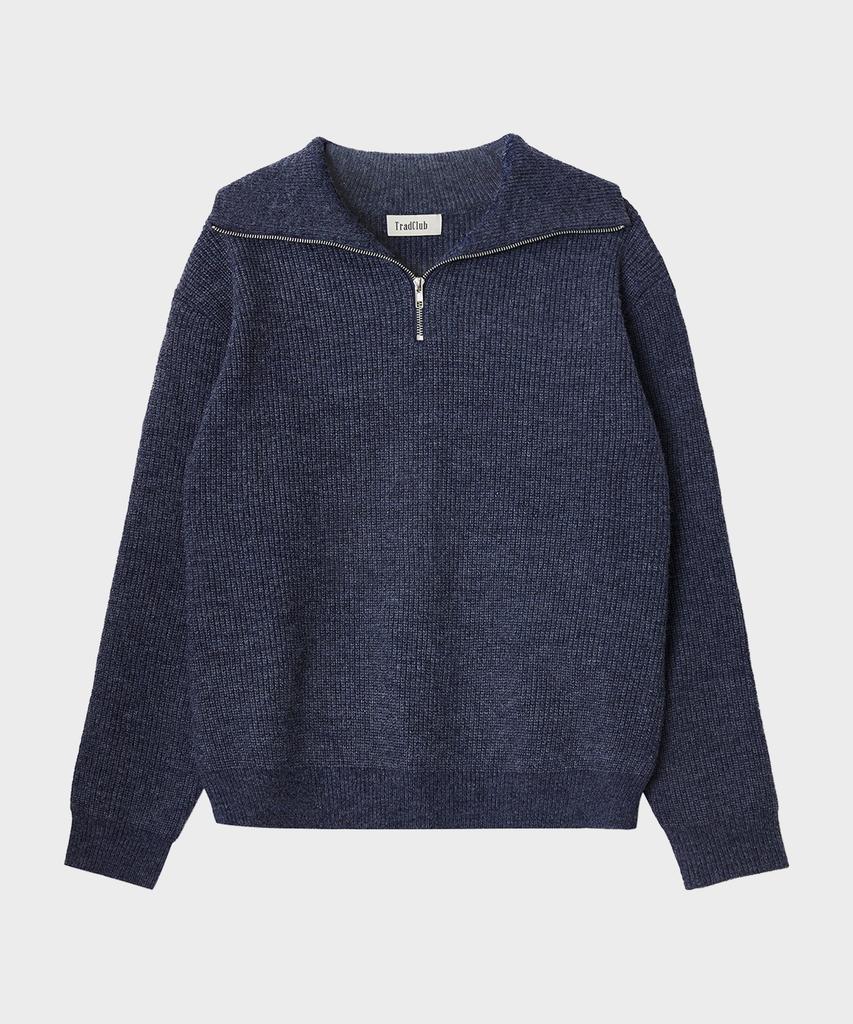 TRADCLUB Half-Zip Knit (5 Colors) (Type A)