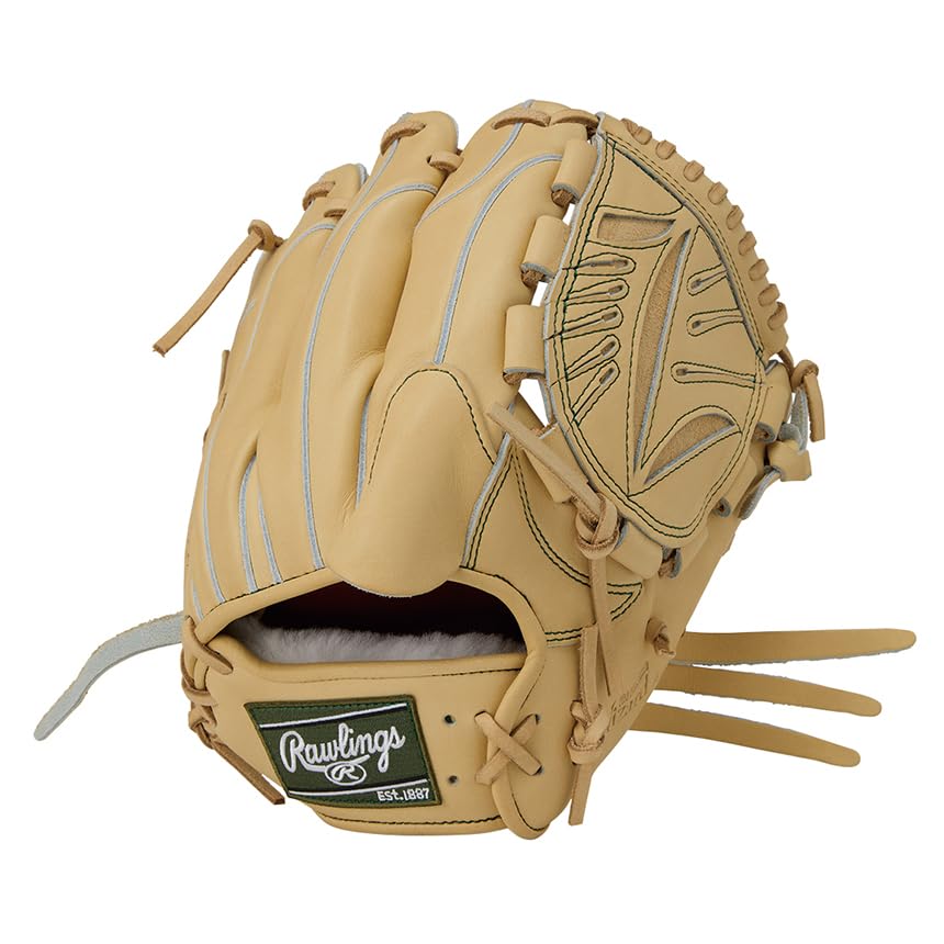 Rawlings PRO PREFERRED Wizard Baseball Throw #02 Glove, Hardball, GH5FPW2N54MG, Pitcher's Glove, Camel, 11.5 Inches, Left-Handed