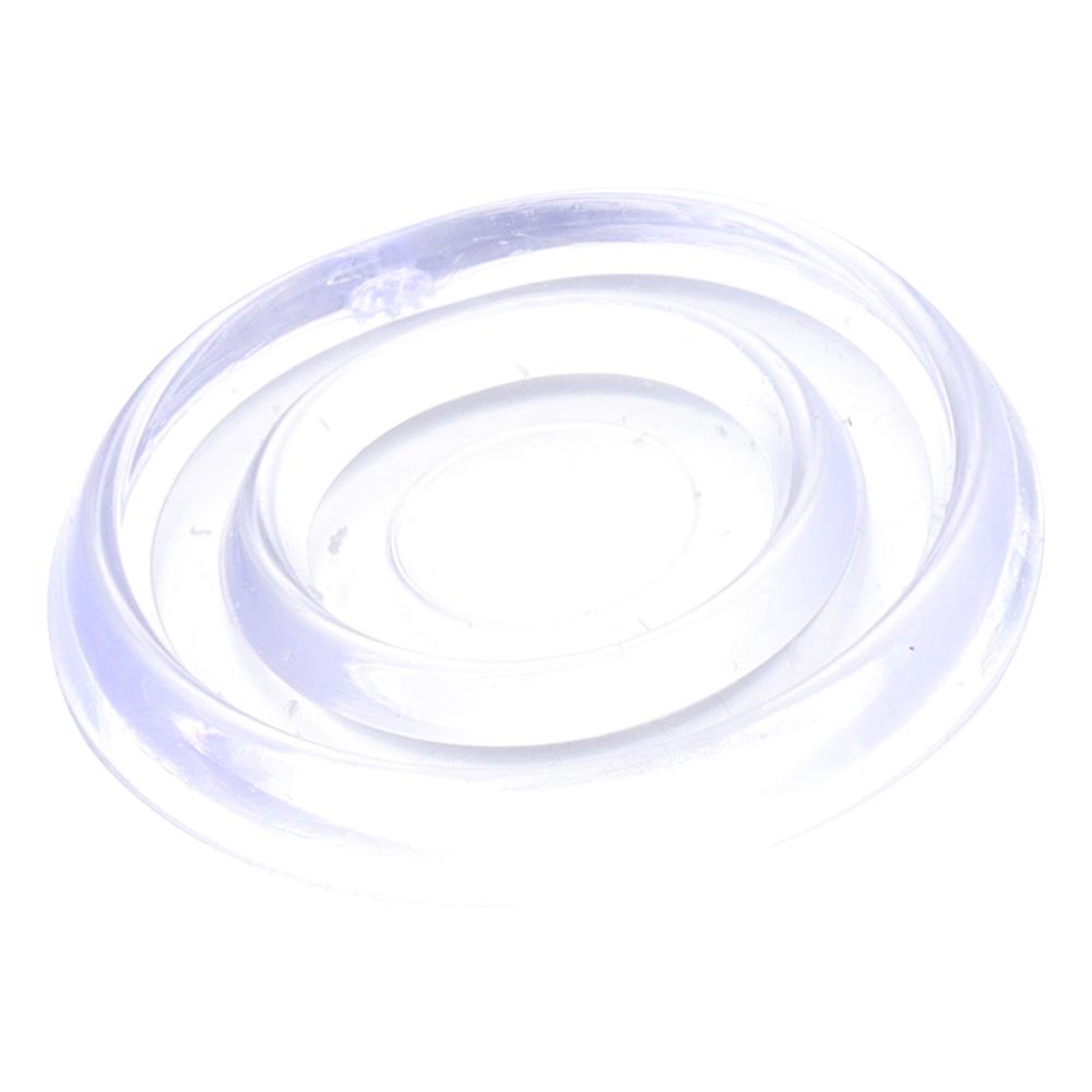 Прозрачные стеклянные противоскользящие накладки на столешницу Круглые под стеклянные накладки Противоскользящие стеклянные бамперы для столешницы