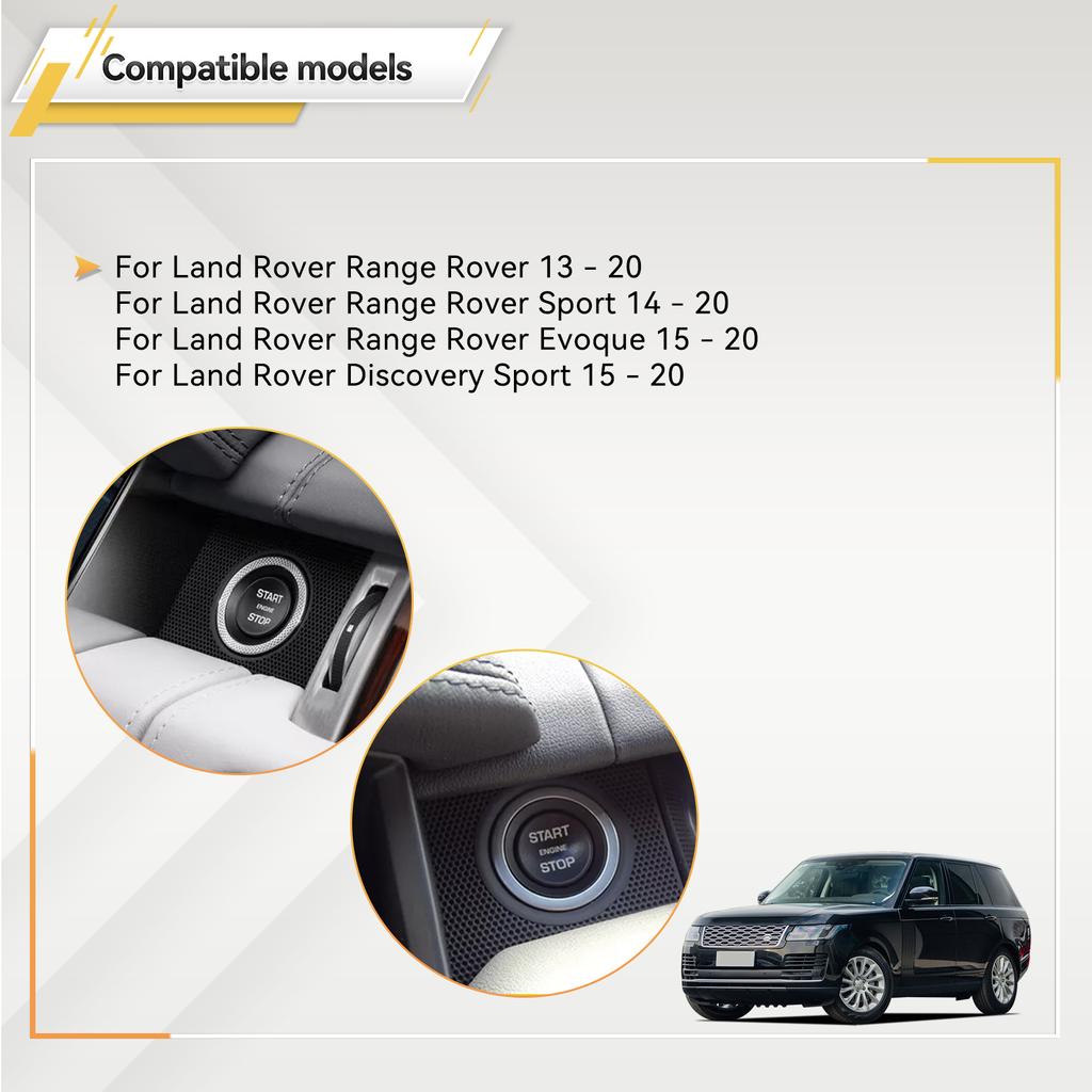 Кнопка запуска и остановки двигателя Lignition для Land Rover Range Rover Evoque Discovery Sport LR094038 LR037611 LR056640 LR068334