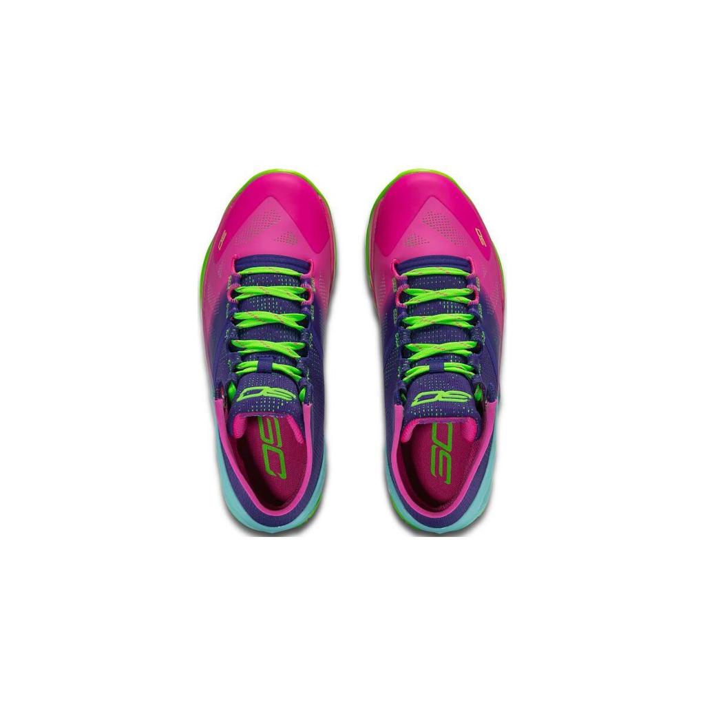 Under Armour Детские кроссовки Curry 2 Retro GS Northern Lights 2022 Разноцветные 3026053-600