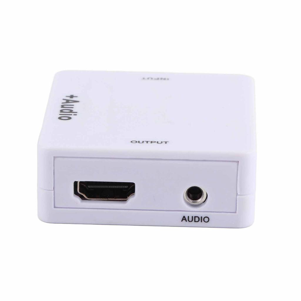 ABS многофункциональный HDMI в HDMI o сплиттер декодер конвертер для ТВ звуковой системыбелый