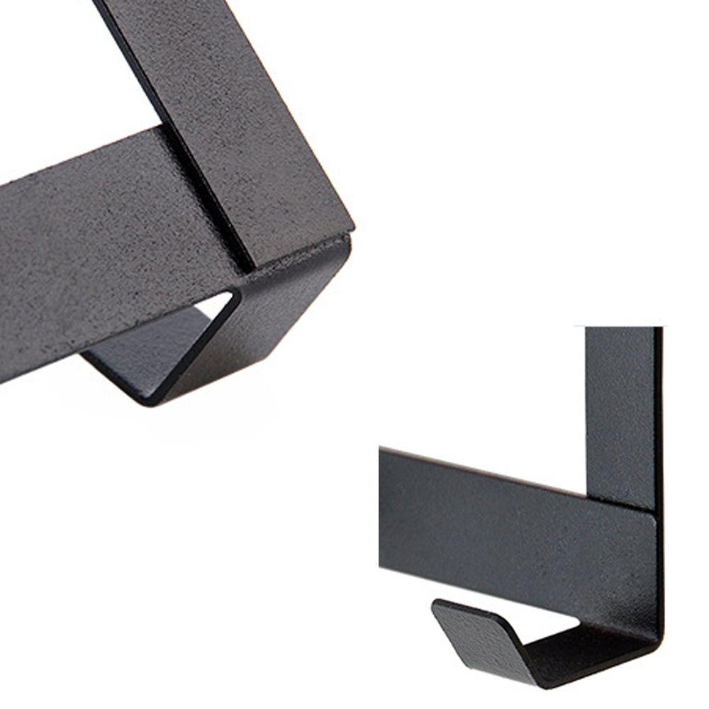 Coat Hat Towel Holder Organizer Over-The-Door Hook Hanging Shelf Storage Rack Hanger