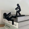 Line of Salvation Standing People Statue Cartoon Modern Sculpture Character  Home Deco