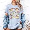 Coquette Winnie The Pooh Shirt Retro Pooh Bear  Friends Tees Women Men Cotton Crewneck Streetwear