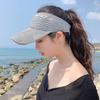 Мода На Открытом Воздухе Путешествия Пляж Защита от УФ-лучей Бейсболка Кепка с Козырьком Солнечная Шляпа Шляпа с Пустой Макушкой