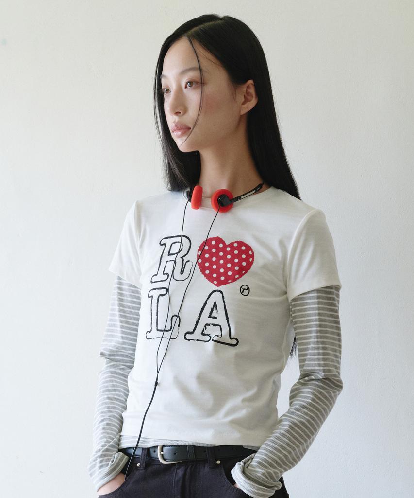 ROLAROLA I Love Rola T-Shirt White