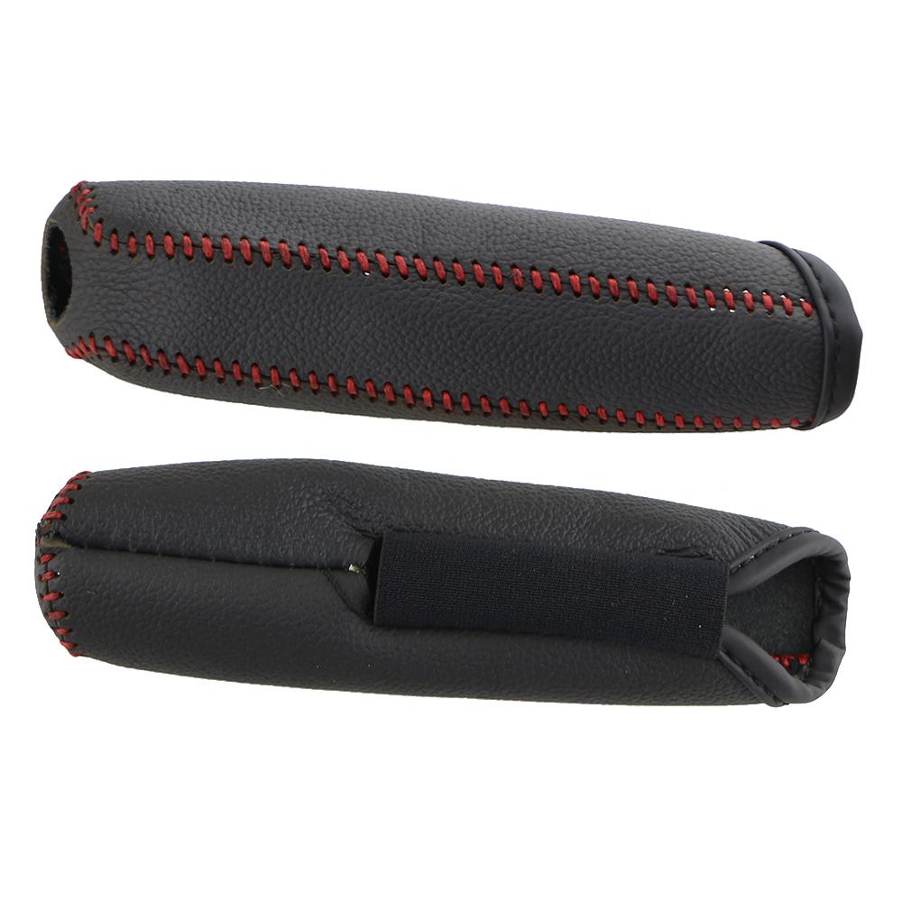 Кожаный автомобильный чехол ручного тормоза для Mazda 3 Axela Atenza CX-5 CX3 CX-3 CX5 2015 2016 2017 2018 2019 2020 AT аксессуары