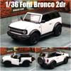 1/36 Ford Bronco SUV внедорожная игрушечная машинка модель для детей RMZ City литая миниатюра инерционная коллекционная подарочная для мальчиков