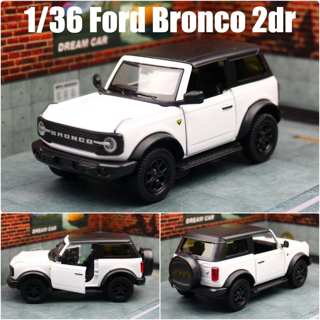 1/36 Ford Bronco SUV внедорожная игрушечная машинка модель для детей RMZ City литая миниатюра инерционная коллекционная подарочная для мальчиков