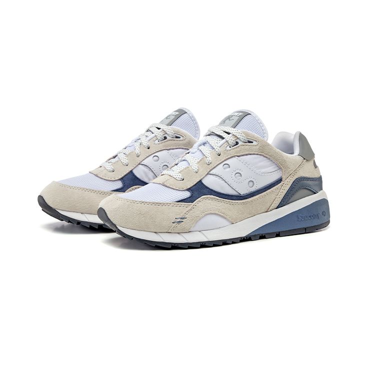 SAUCONY Shadow 6000 Premium Белый/Белый Унисекс Ретро Кроссовки S70674-6