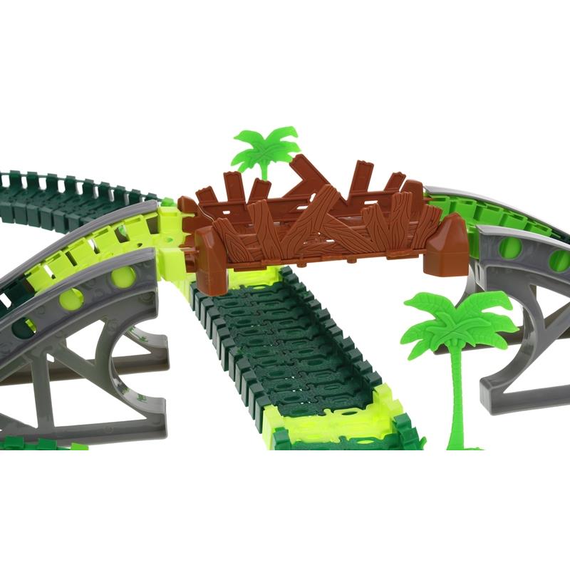 Tor Samochodowy Wyścigowy Dino Park Dinozaury Zdalnie Sterowany 250 El