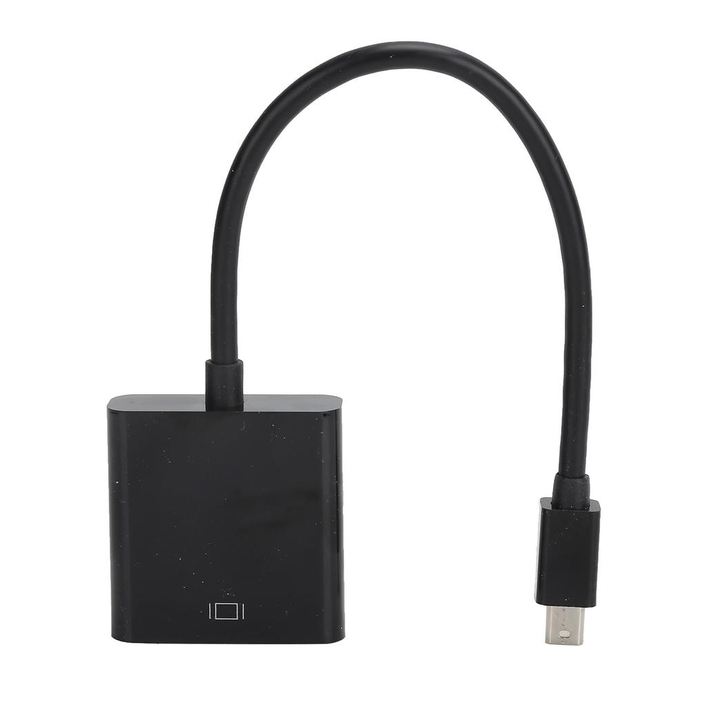 Адаптер-конвертер Mini DP (папа) на VGA (мама), кабель, ABS, для ПК-компьютера ThinkPad, черный