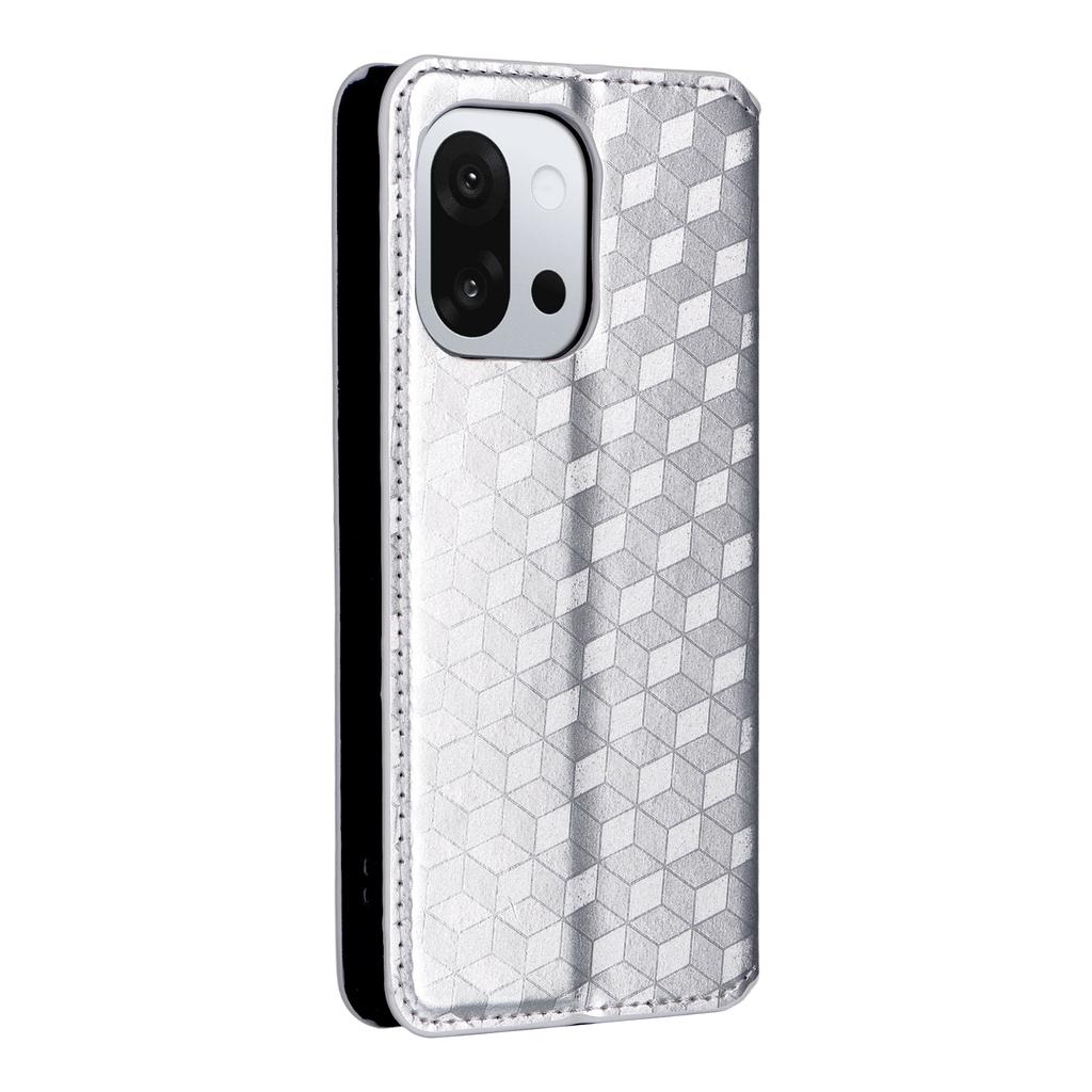 For OnePlus 13T 5G Case Wallet Rhombus Imprinted Leather Phone Cover