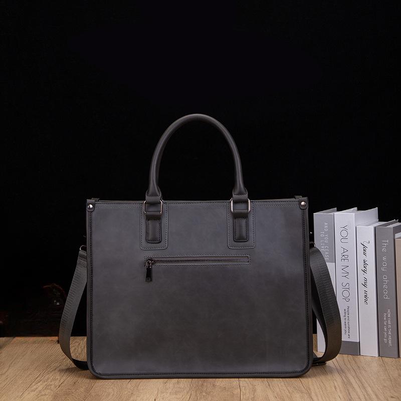 Мужская сумка через плечо Business Commuter Messenger Bag 14 дюймов Компьютерная сумка Швейный износостойкий портфель