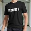 Новая черная мужская футболка с активным логотипом безопасности Смешной Размер от S до 5XL