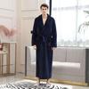 Men's Coral Fleece Robe - Cozy Autumn/Winter Bathrobe & Pajamas