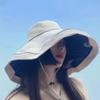 Fashionable And Casual Fisherman Hat For Women'S Summer Anti Uv Sunshade Hat