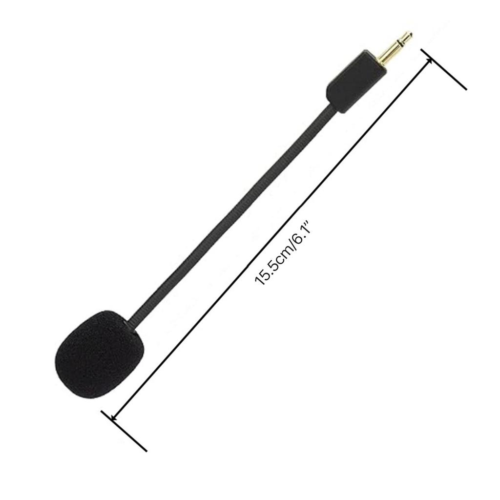 Detachable Microphone for Razer BlackShar V2/BlackSharV2 Pro Game Headset Mic with Cover Improved Gaming Experience