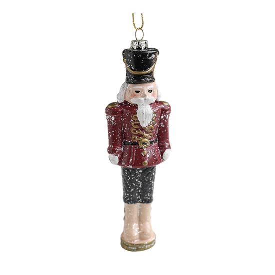 Кукла Щелкунчик Подвеска Рождественское Украшение Солдат Деревянные Подвесные Украшения Фигурка Игрушка Камин Входной Декор