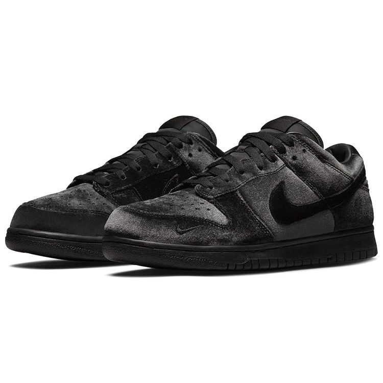 Dover Street Market x Nike Dunk Low Черные Велюровые Унисекс Кроссовки DH2686-002