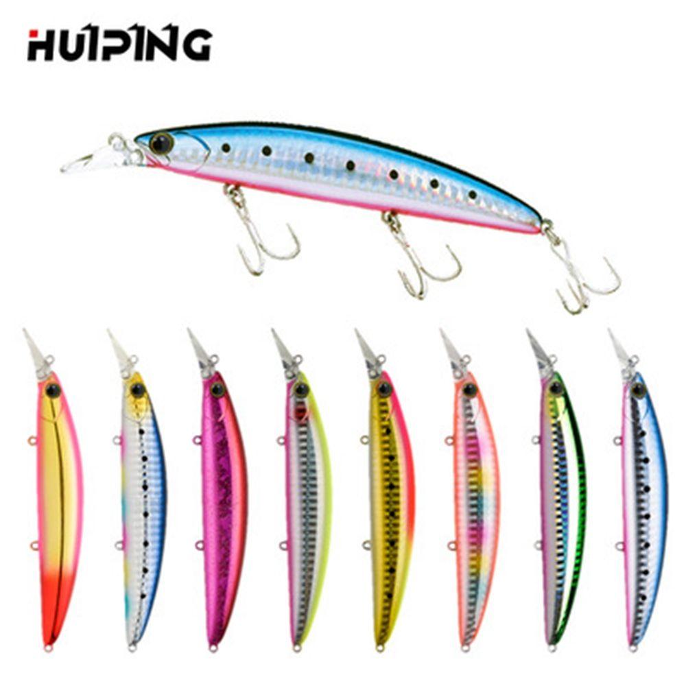 Outdoor Useful Tackle Crankbaits Fish Hooks Floating Minnow Baits Long Casting Lure Minnow Lures