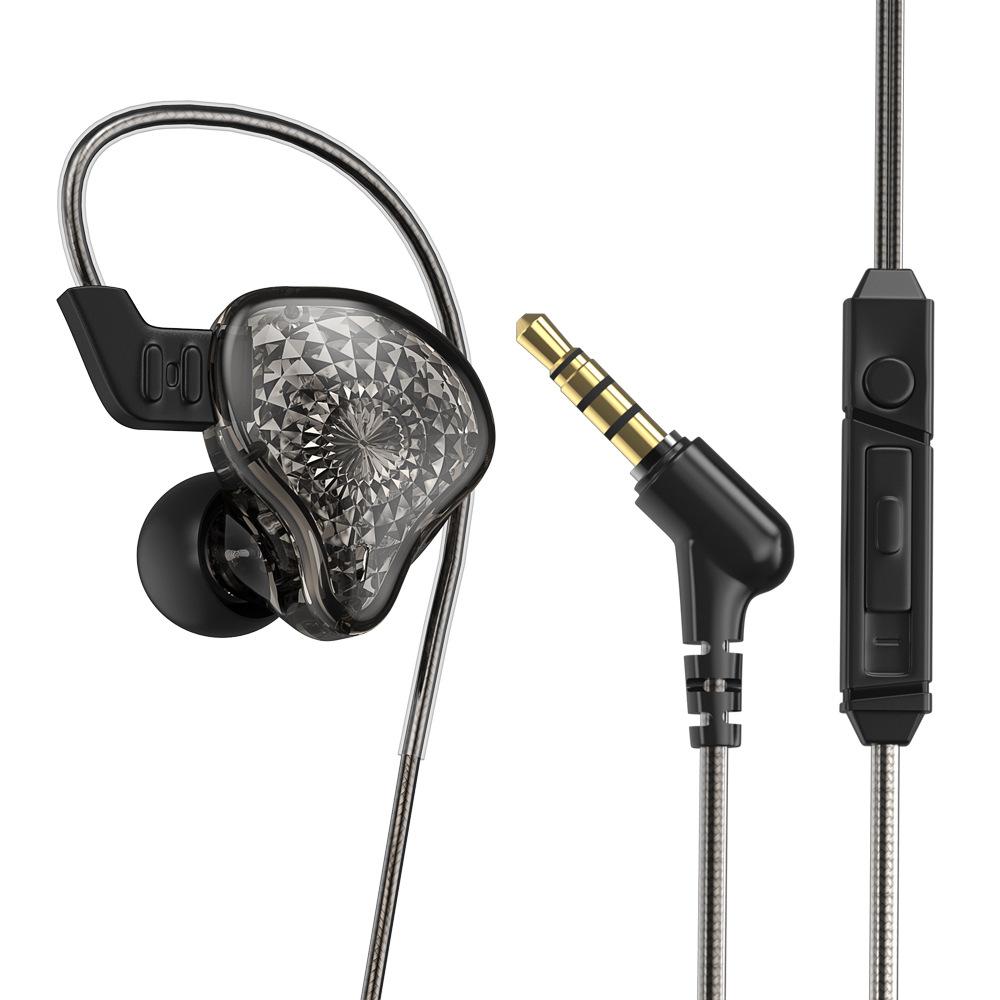 Original Copper Driver HiFi Wired Earphone Race Sport Headphone Bass Stereo Gaming Headset Music Earbuds 3.5MM In Ear With Mic