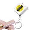 Retractable Tape Measure - Small Tape Measure | 3 Foot Mini Steel Portable Tape Measure, 1 Meter Mild Steel Tape Measure, Self-Locking Tape Measure, E