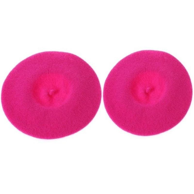 Детские теплые шерстяные шапки, берет, шапка-бини, лыжная шапка