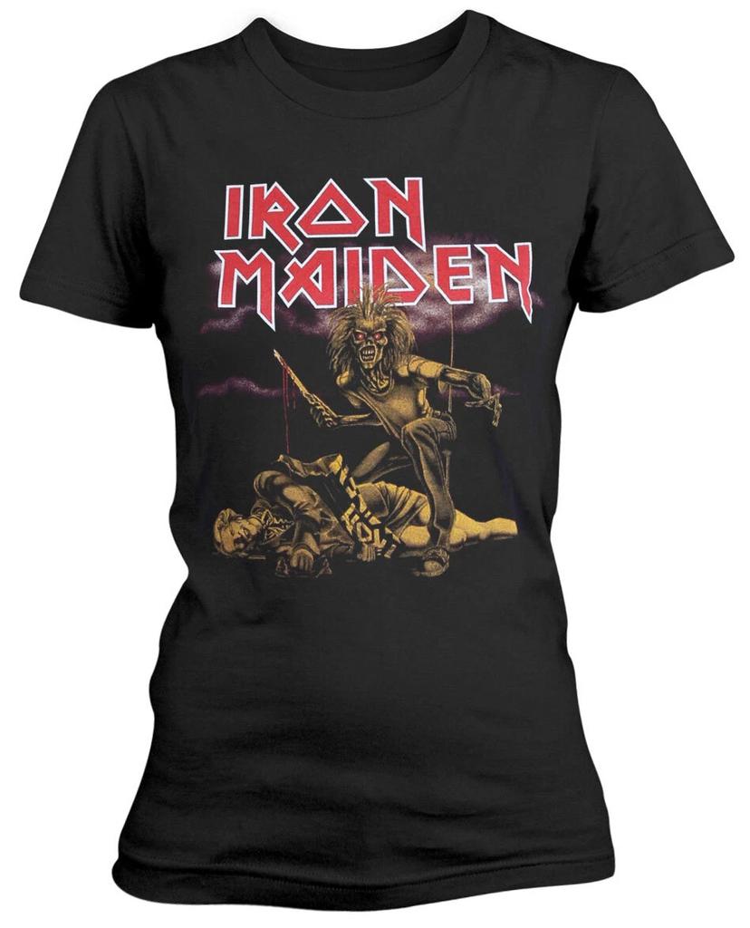 Женская футболка Rockoff Trade Iron Maiden Slasher, черная