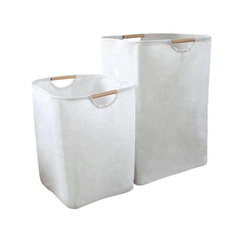 1pc Collapsible Laundry Basket with Handle Large Capacity Household Bathroom Dirty Clothes Storage Basket Clothes Organizer