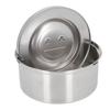 Dog Water Bowl Dispenser 304 Stainless Steel Spill Proof 3L Large Capacity Slow Drinking Pet Bowl