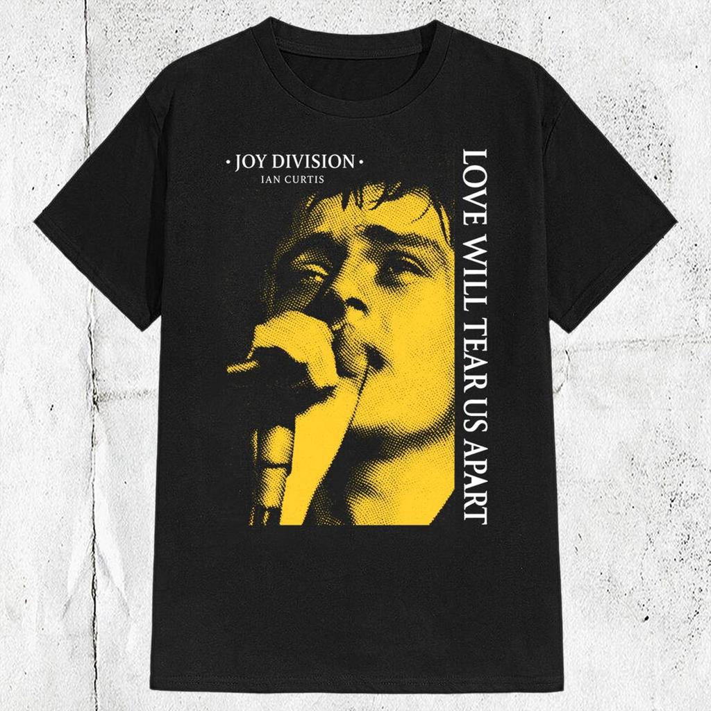 Ian Curtis Singer Joy Division Post Punk Band T-shirt