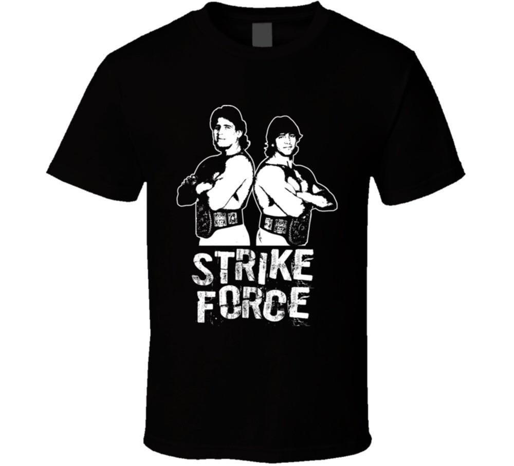 Strike Force Retro Легенды Рестлинга Командный Футболка Унисекс Футболка