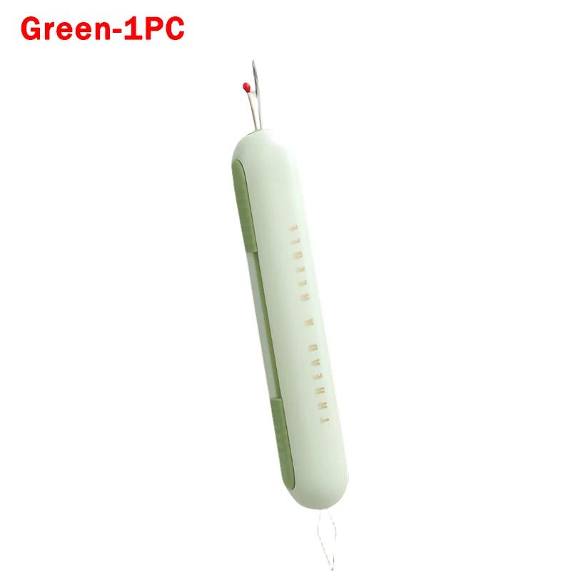 2 In 1 Double Head Needle Threader Remover Household Multifunctional Inserter Handmade Sewing Tools Portable Needle Threader