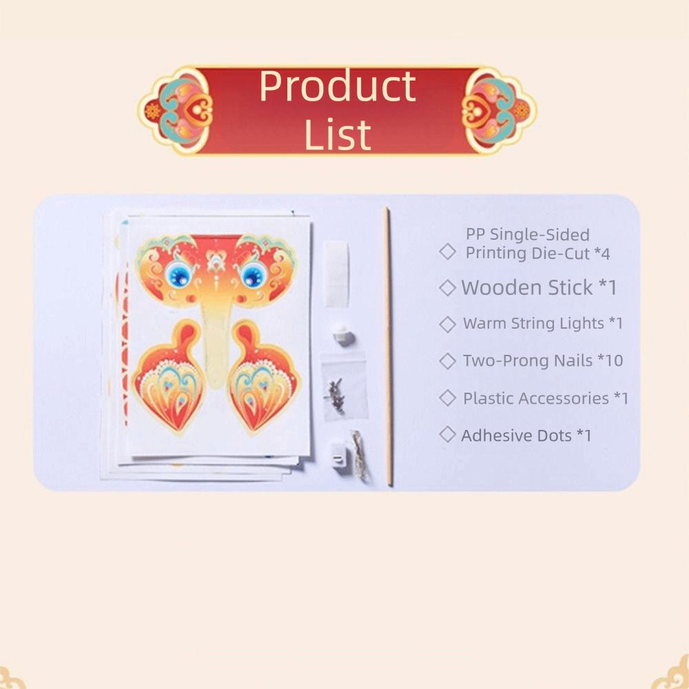 Handmade Handheld Fish Lantern Ancient Style DIY Lantern Material Kit Holiday Celebration