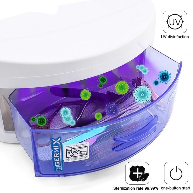 УФ-стерилизатор для очистки инструментов для маникюра, салона, стоматологического медицинского маникюра, дезинфекционный шкаф, стерилизатор для маникюра