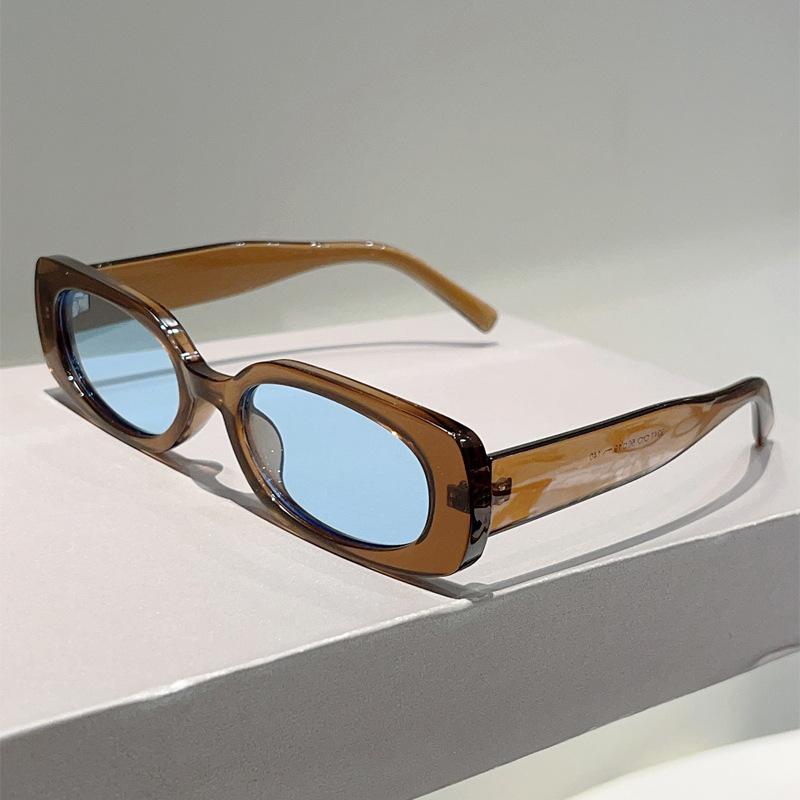 Y2K Vintage Rectangle Sunglasses Women Men Luxury Designer Punk Hip Hop UV400 Outdoor Shades