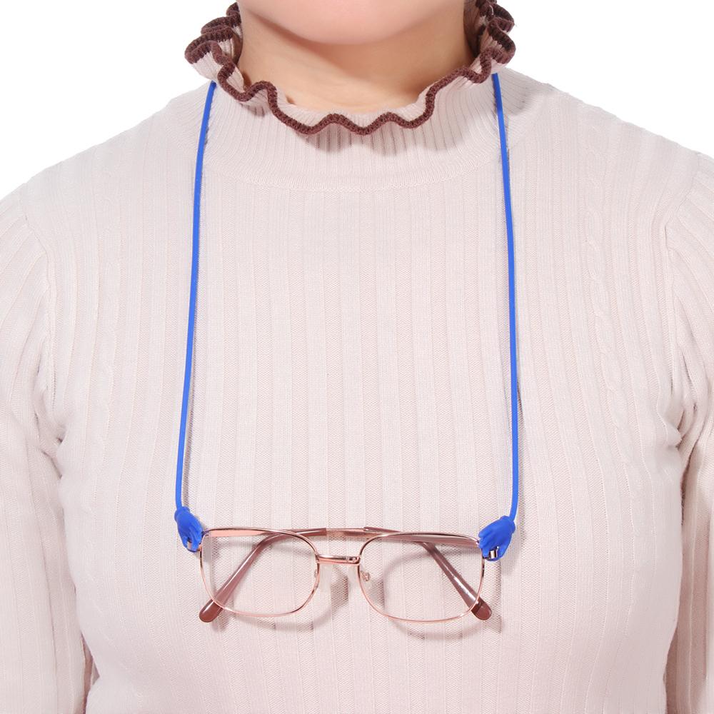 Аксессуары Противоскользящий силиконовый спортивный ремешок для очков Шнурок для очков Веревочка для очков Шнурок на шею