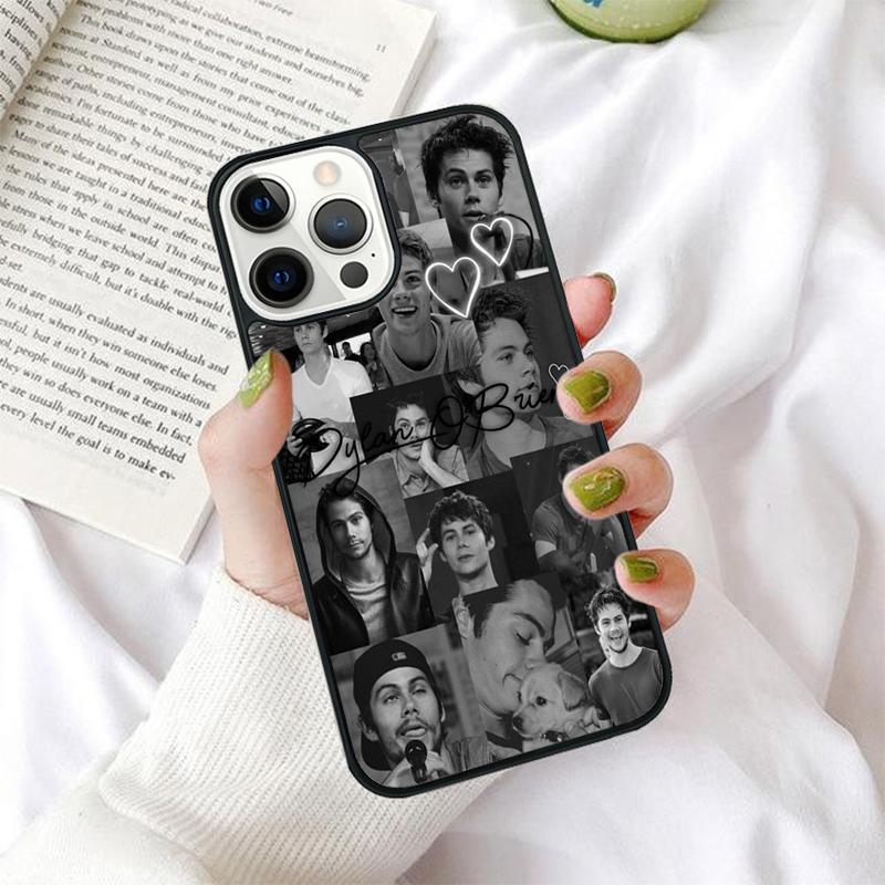 Чехол для телефона Dylan O'Brien Teen Wolf для iPhone 17 Air 16 15 14 12 13 PLUS 11 PRO MAX Задняя крышка Fundas Shell