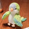 Kawaii Cockatiel Budgerigar Monk Parakeet Hand Puppet Bird Soft Stuffed Toy Doll Parrot Cosplay Plush Doll Educational Baby Toys