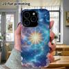 Phone Case: 2D flat design suitable for iPhone 18, 17, 16, 15, 14, 13 Pro film protective case, couple style, magic starry sky, Christmas and Hallowee